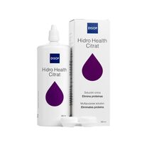 Soluție întreținere lentile de contact DISOP Hidro Health Citrat, 360 ml